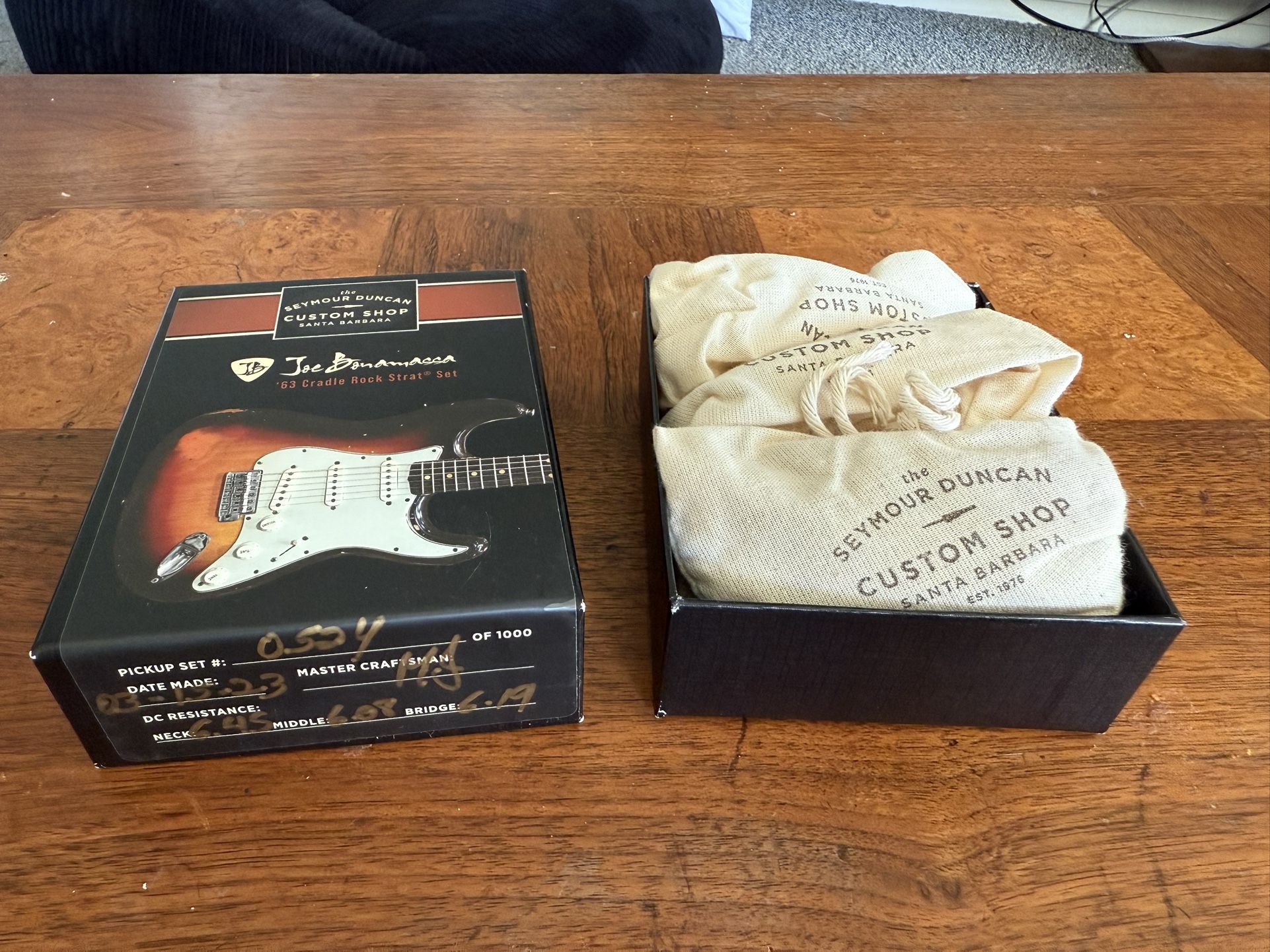 Seymour Duncan, Joe Bonamassa Stratocaster Pick Ups