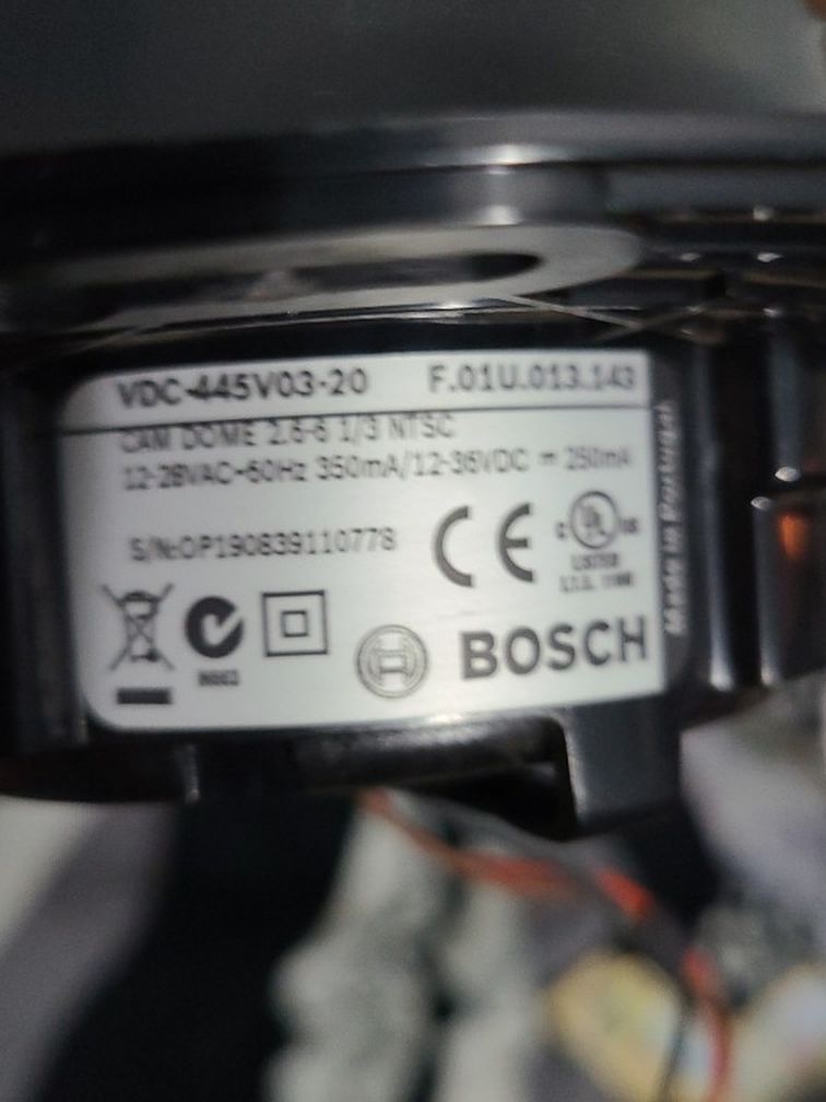 Bosch Cam Cctv Bnc 12v