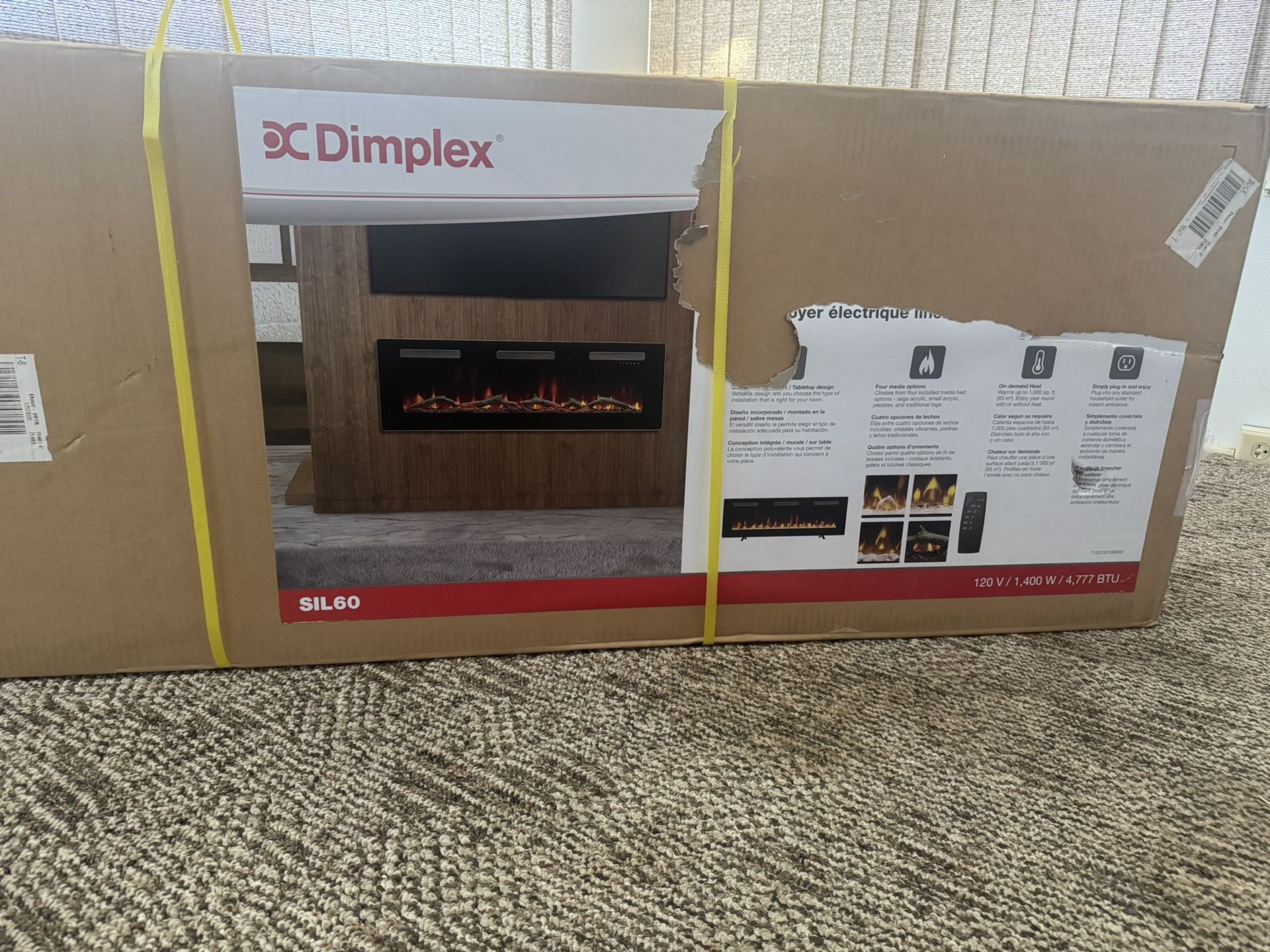 Dimplex linear Wall Heater 60incg
