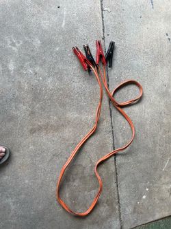 Heavy duty jumper cables all copper