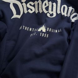 Navy Blue Disneyland Zip Up 