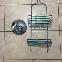 Shower Organizer, Power Shower Head