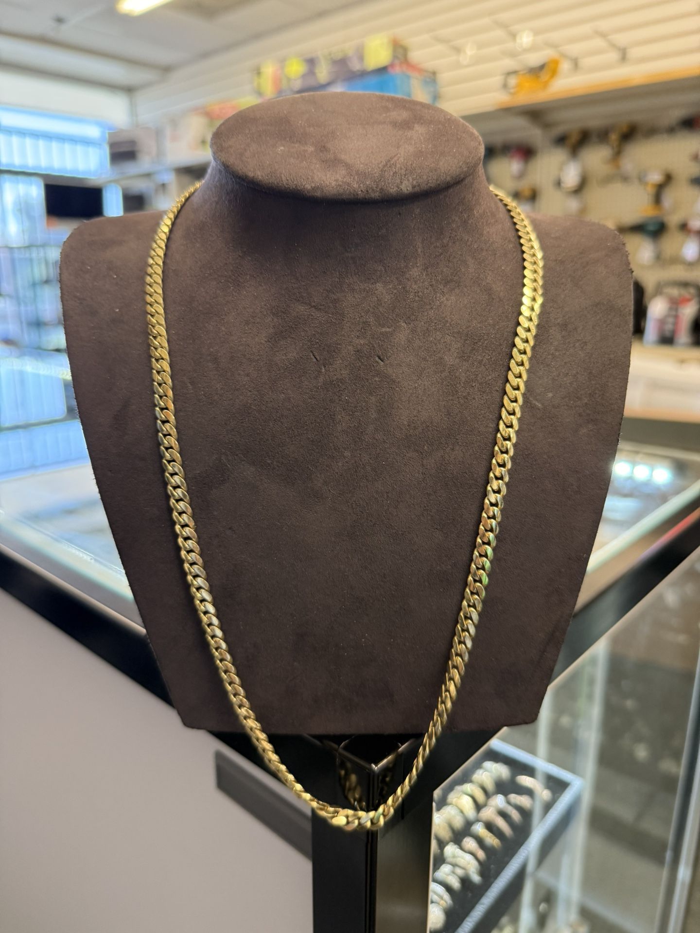10KT Cuban Link Chain 38972 1