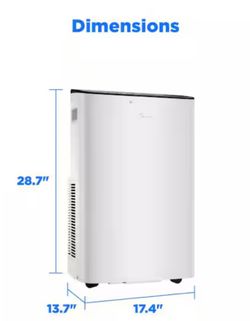 Midea  8,000 BTU Smart Portable Air Conditioner
