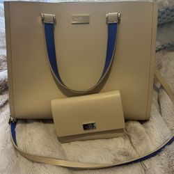 Kate Spade Large Tote Bag Wallet Set