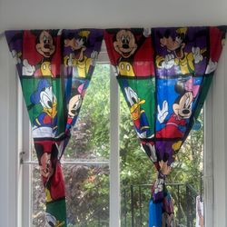 Vintage Disney Curtains