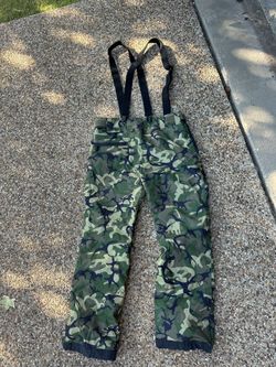 Airblaster Glacier series Dino Camo Ski Overalls - Size XL