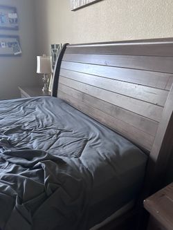 Queen bed frame