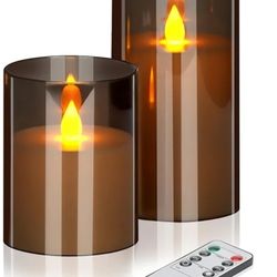 Flameless Candles - Set of 8