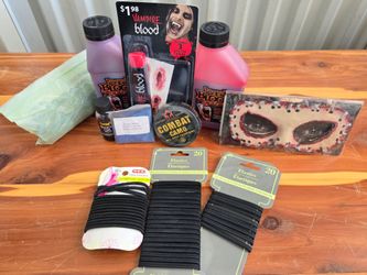 Halloween Hair & Makeup Bundle