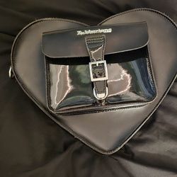 Dr MARTENS black Heart Backpack Bag
