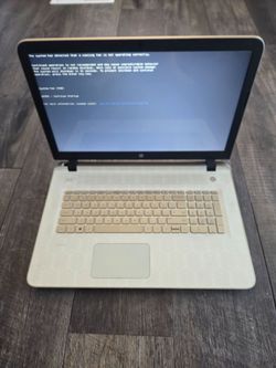 HP Pavilion 17 laptop READ