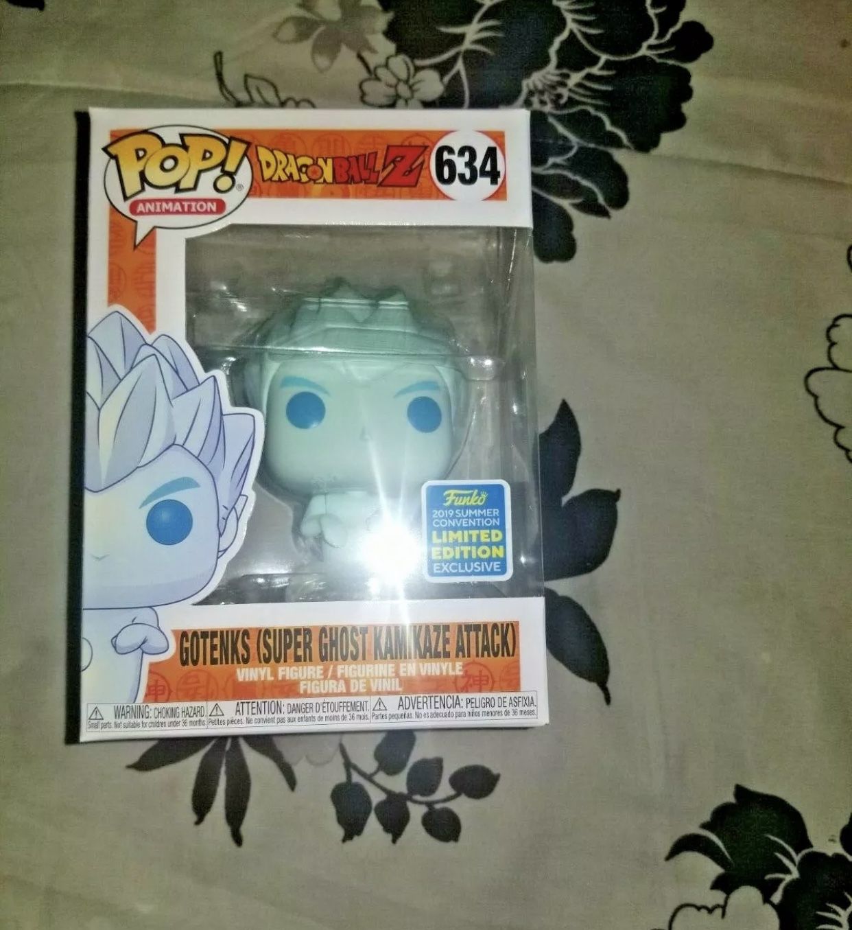 Funko Pop Dragonball Z Gotenks Super Ghost Kamikaze Attack 634 SDCC Exclusive