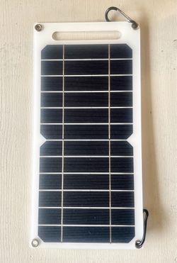 Portable Solar USB Charger Tested Working