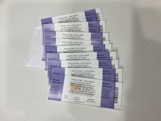 2026 OC Fair General Admission Tickets (x10)