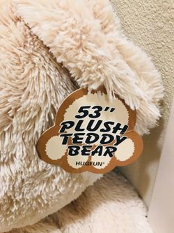 53” plush teddy bear
