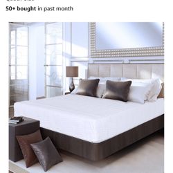 Queen mattress and Folding Bed frame