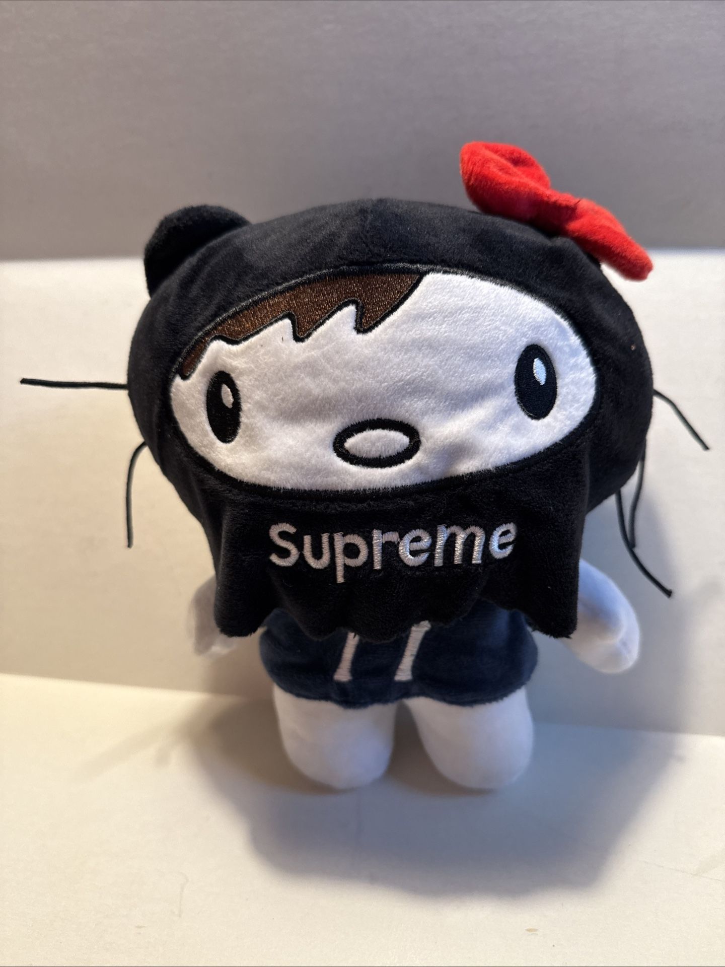 Hello Kitty Supreme 77 Plush Stuffed Toy 9" RARE!