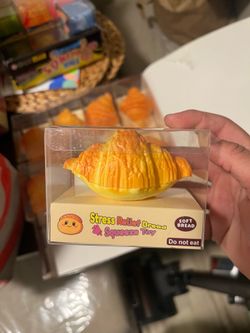 Squishy mini croissant