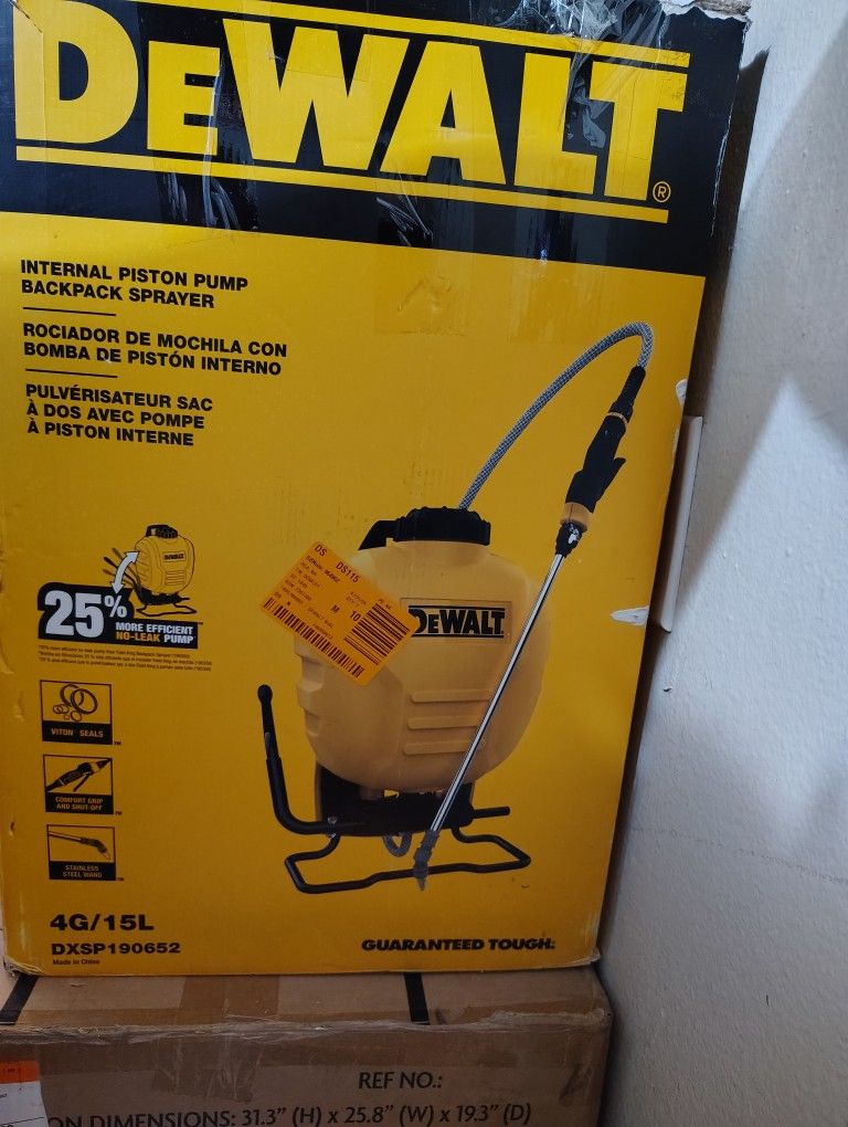 DeWalt Sprayer Backpack