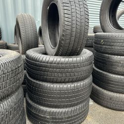 255/55/20 Set Of Michelin Tires Installed