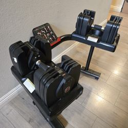Bowlflex SelectTech 560 Adjustable Dumbbells With Bluetooth Connectivity