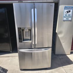 LG Refrigerator Stainless Steel 3 Door 