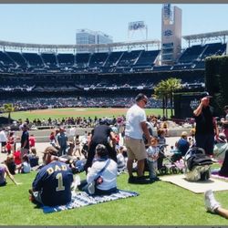 Dodgers vs Padres Tonight Gallagher Square 