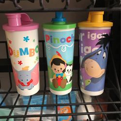 Set of 3 Tupperware Cups 16oz