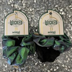 2 Sets Of  “Wicked” Scrunchies 