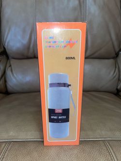 316 Stainless Steel Sport Bottle 800ml