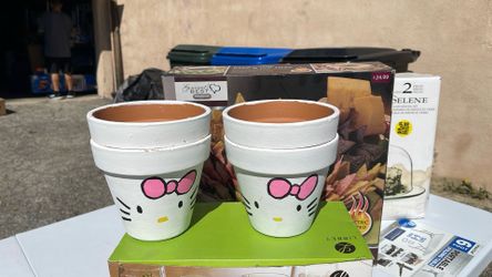 Planters Hand painted 