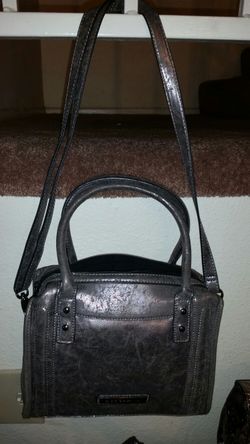BCBG gray purse