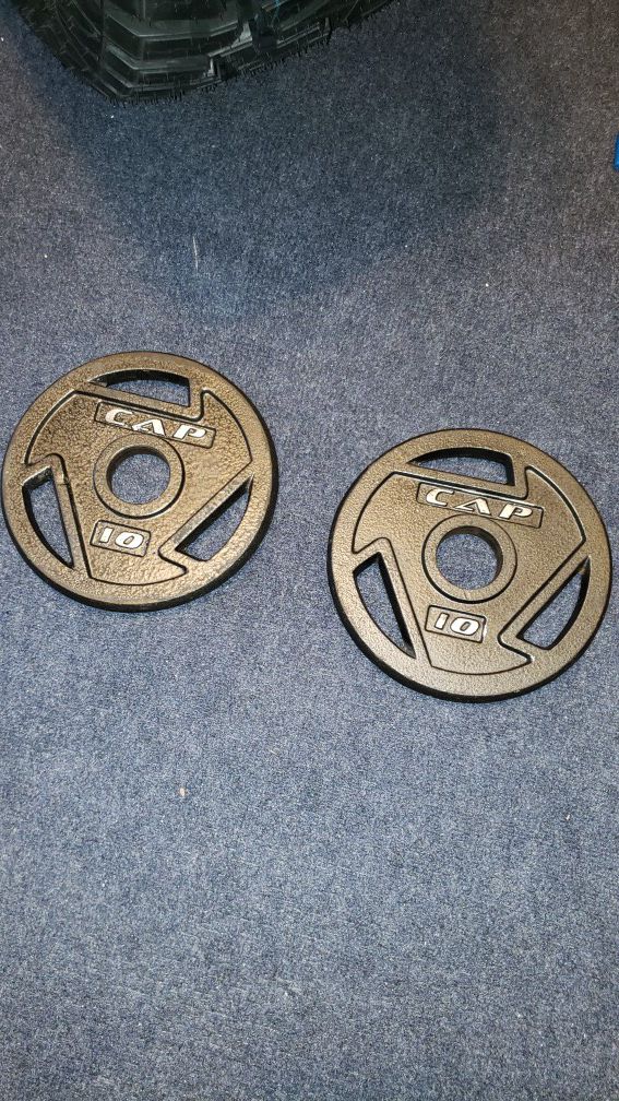 Olympic Weight Plates | 10 Pound Set