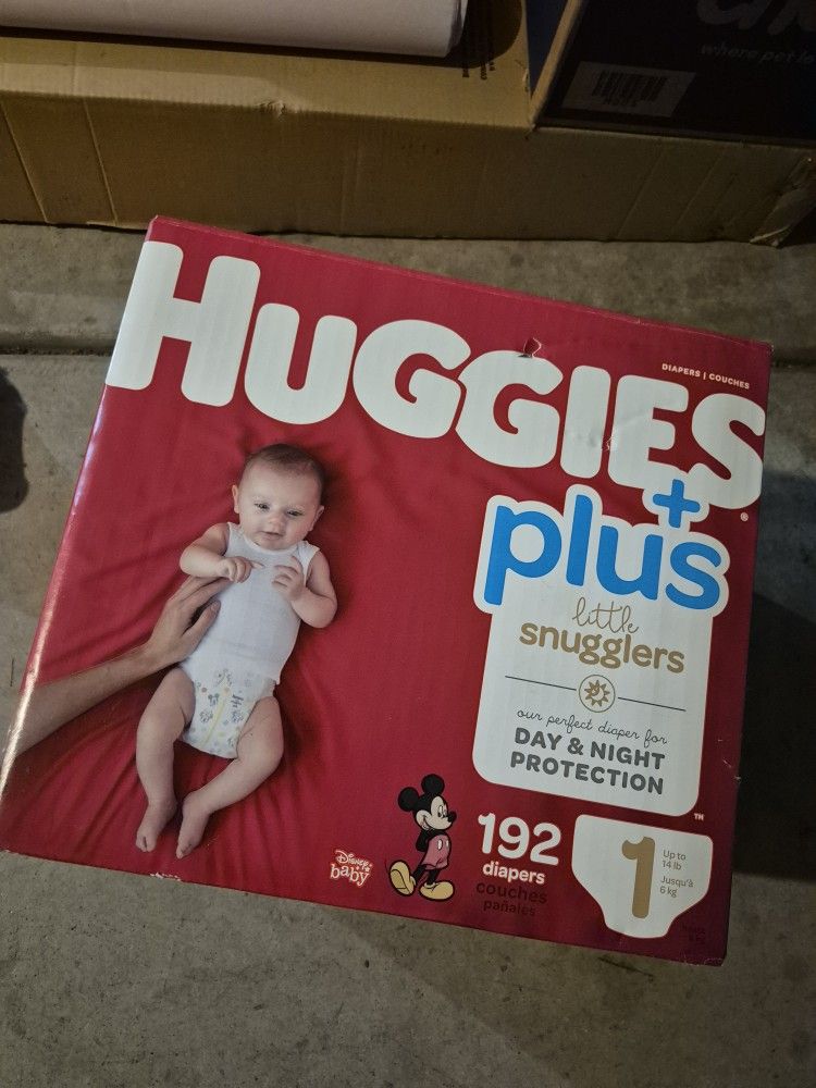 Huggies Little Snugglers Size 1 192 Ct