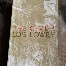 The Giver by Lois Lowry Book. The Giver Soft back book