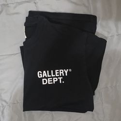 Gallery Dept. Black T-shirt Size L