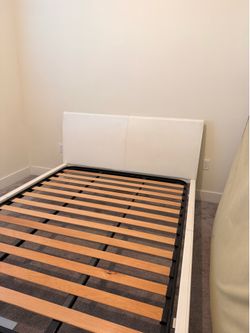 Leather Italian Queen Bed