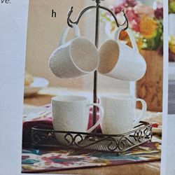 JUEGO DE 4 TAZAS PARA CAFE WILDFLAWER PRINCESS HOUSE 🌷 ⚘️