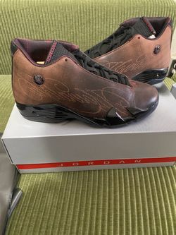 Jordan 14 Retro Mowalola Burnt Red