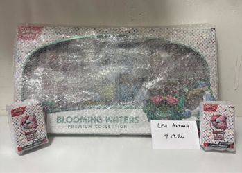 Pokemon 151 Blooming Waters + 2 151 Booster Bundles