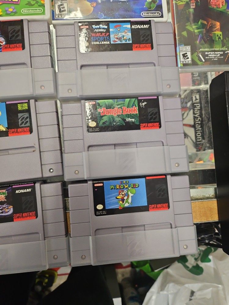 Super NINTENDO Games Message For Price