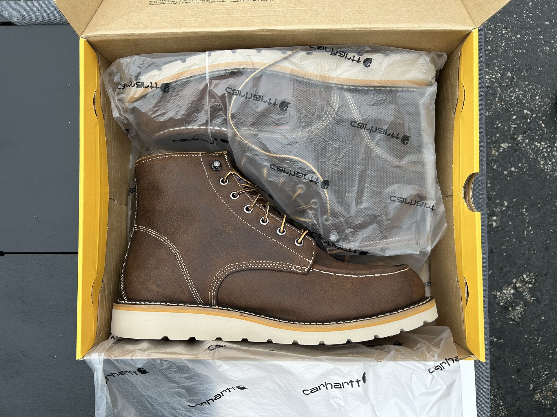 New Never Worn Carhart Boots 13m