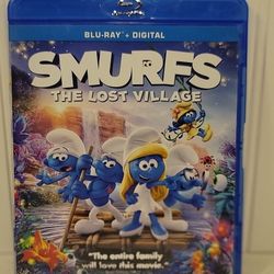 $5 BLU RAY MOVIE. SMURFS THE LOST VILLAGE. BLU RAY ONLY. NO DIGITAL. $5 OR TRADE FOR A MOVIE TITLE I DO NOT ALREADY OWN.
