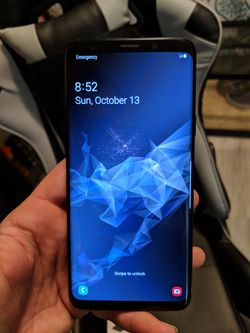 Unlocked s9plus for sale good condition with charger