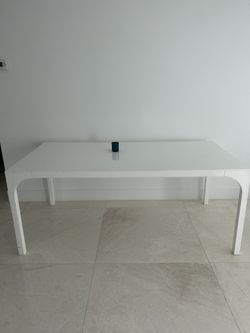 White Table