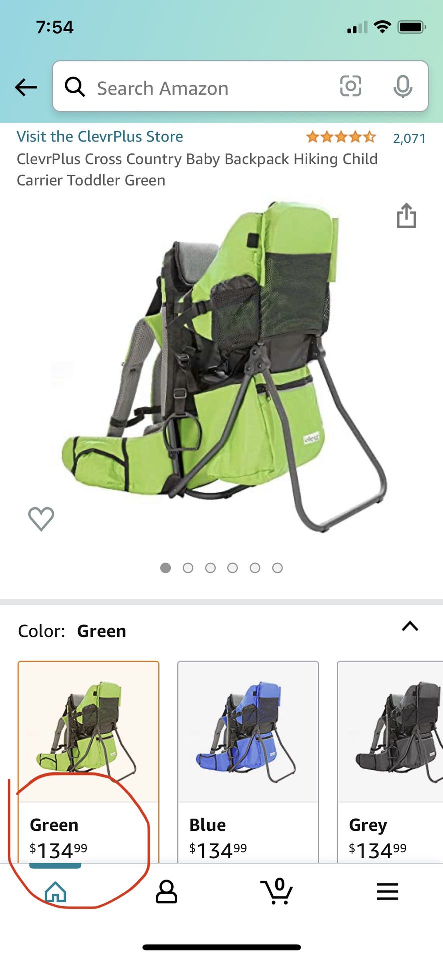 Baby Backpack Hiking Kid Carrier