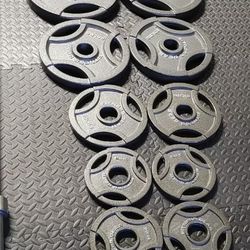 Brand New In Box Olympic Weight Plates For Your Home Gym