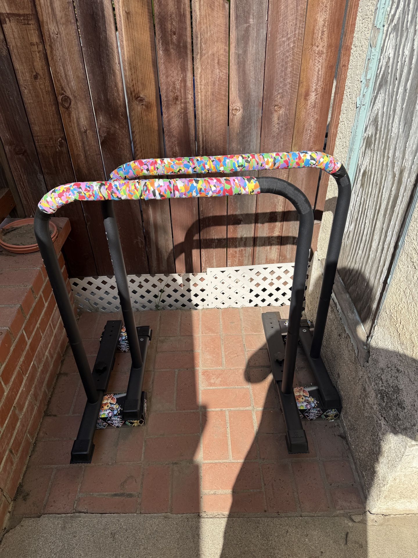 Kakiclay - Premium Dip/pull Bars - Exercise Equipment With Bands