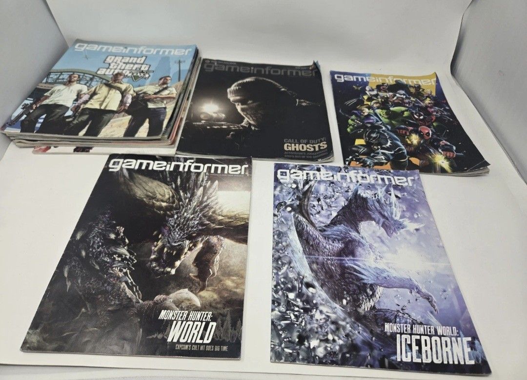 Lot Of Gameinformer Magazines